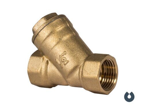 Фильтр-грязевик Y-образный латунный сетчатый UNIPUMP 3/4"